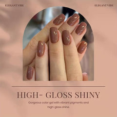 12 Colors Pink Brown Nail Dip Powder Set for DIY Nail Art
