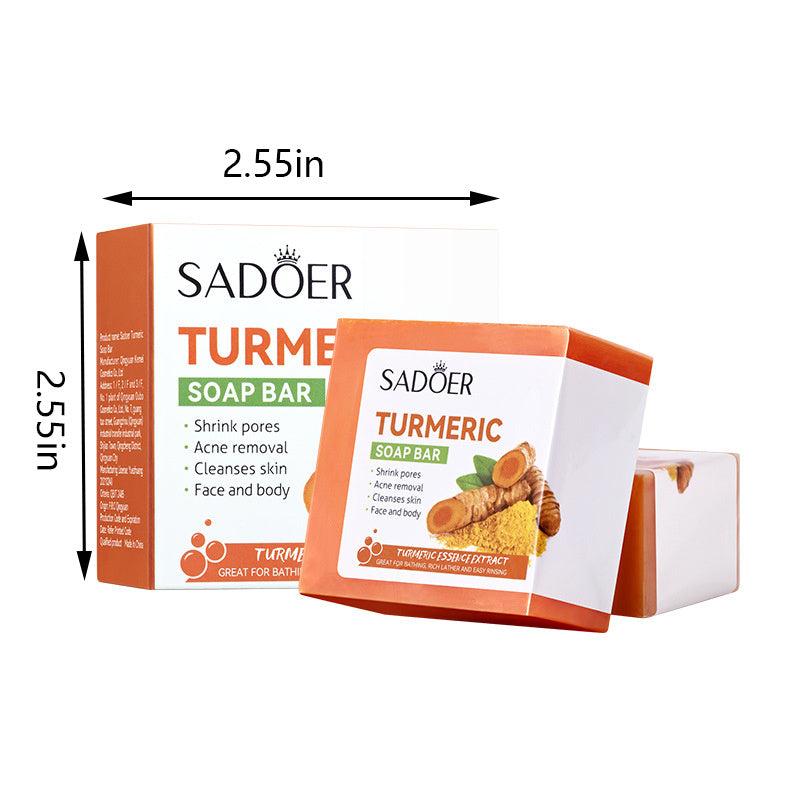 Moisturizing Turmeric Soap with Essential Oils - Dry Skin Care