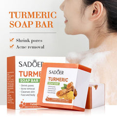 Moisturizing Turmeric Soap with Essential Oils - Dry Skin Care