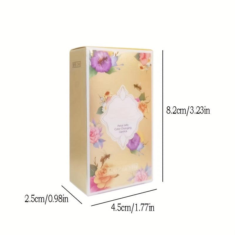 Petals Flowers Jelly Changing Lip Balm Moisturizing Glossy Lips