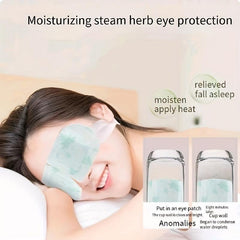 Self-heating Steam Eye Mask, Disposable Hot Compress Shading Eye Protection Mask