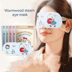 Self-heating Steam Eye Mask, Disposable Hot Compress Shading Eye Protection Mask