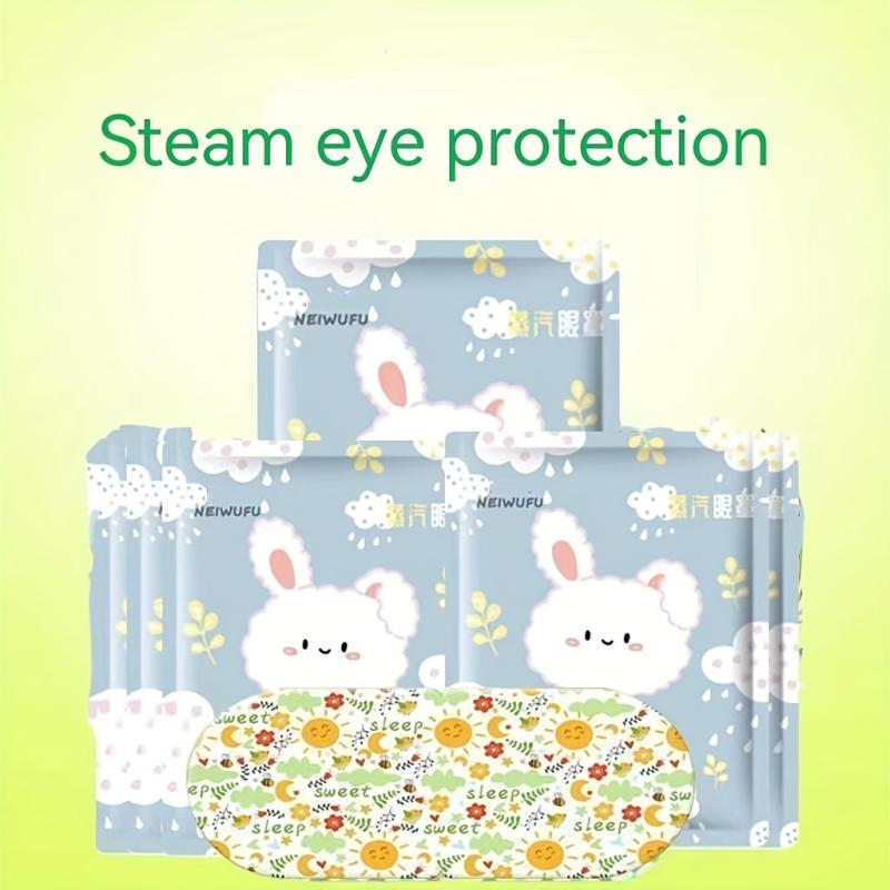 Self-heating Steam Eye Mask, Disposable Hot Compress Shading Eye Protection Mask