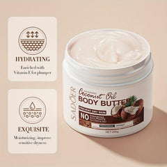 2pcs 200g Coconut Body Butter Hydrating Nourishing Lotion Cream