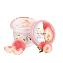 Moisturizing Pink Peach Body Scrub for Soft Skin