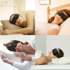 3D Eye Mask For Sleeping Men Women Blinder Blindfold Airplane Beauty Tool