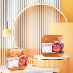 Turmeric Loofah Soap Facial and Body Cleansing Bar