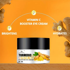 Turmeric Eye Cream Dark Circles Remover Eye Bags With Vitamin C Eye Cream