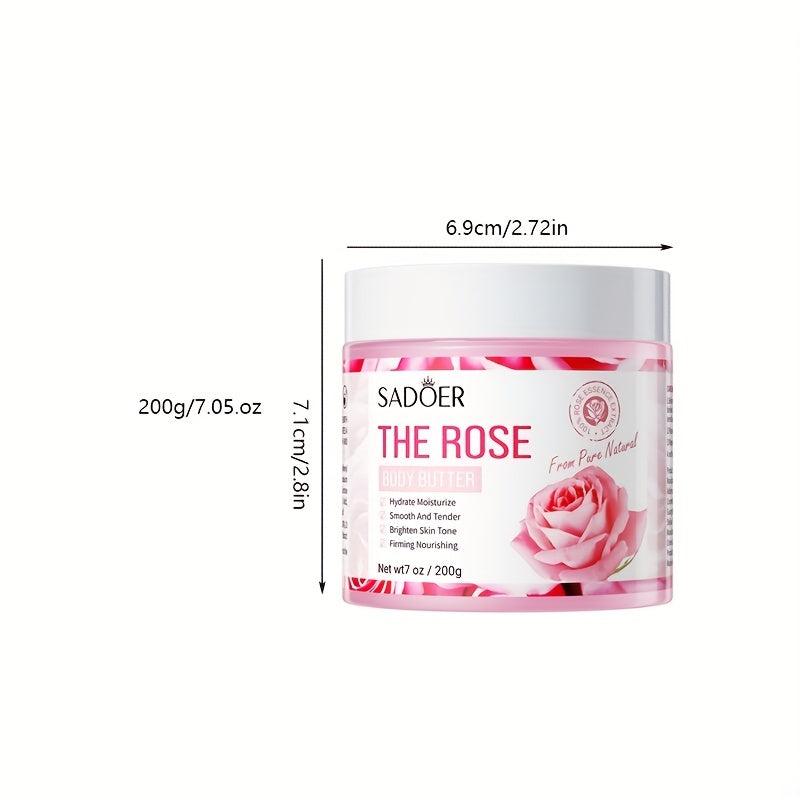 Fruit Mango Avocado Rose Body Butter 200g Moisturizing Nourishing Cream