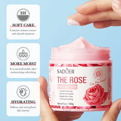 Fruit Mango Avocado Rose Body Butter 200g Moisturizing Nourishing Cream