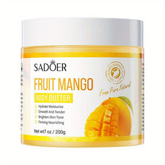 Fruit Mango Avocado Rose Body Butter 200g Moisturizing Nourishing Cream