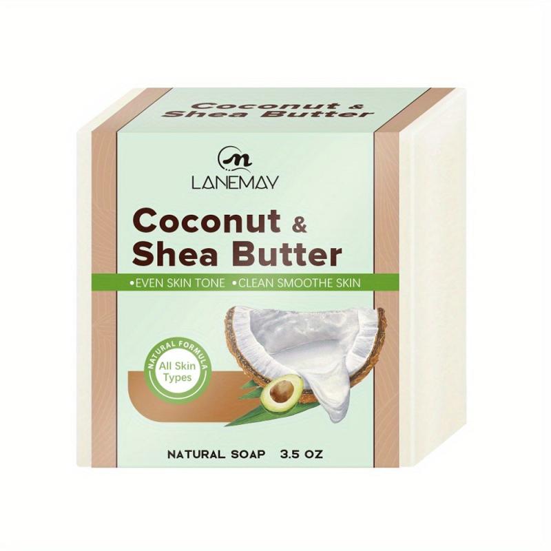 Glowing Skin Soap with Mint Coconut Bamboo Charcoal