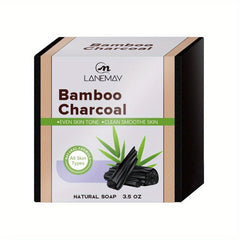 Glowing Skin Soap with Mint Coconut Bamboo Charcoal