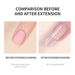 Poly Gel Nail Tips Extension Crystal Extender Nail Beauty Art