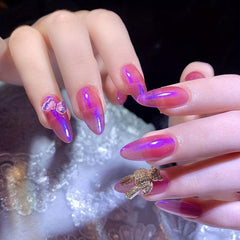 Mermaid Pearl Pigment Powder for Nail Art - 4pcs Set