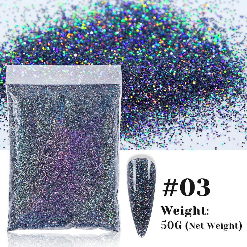 Holographic Laser Glitters Sequins for Nails Face Makeup DIY Art Resin