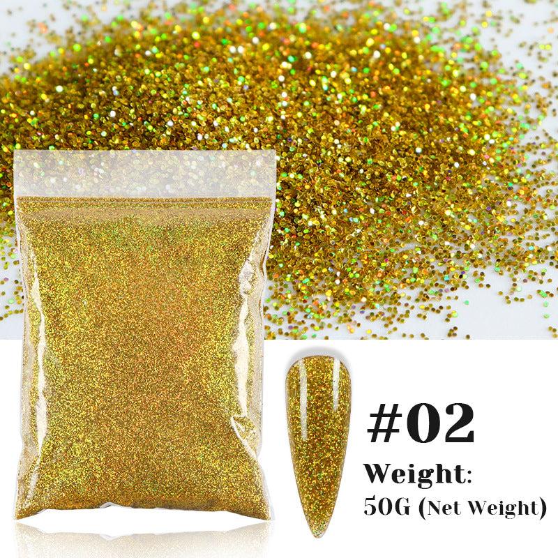 Holographic Laser Glitters Sequins for Nails Face Makeup DIY Art Resin