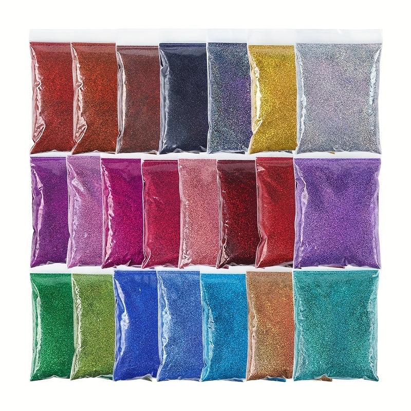 Holographic Laser Glitters Sequins for Nails Face Makeup DIY Art Resin
