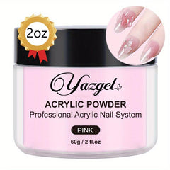 Acrylic Nail Extension Powder 60g Clear Pink