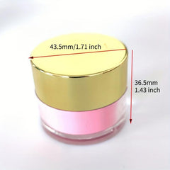 Nude Pink Acrylic Nail Powder for Extensions and Carving Nails