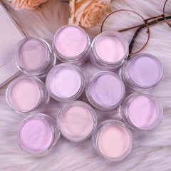 Nude Pink Acrylic Nail Powder for Extensions and Carving Nails