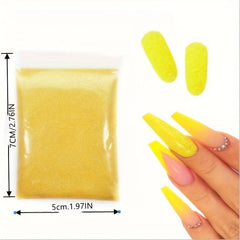 10g Sparkling Sugar Nail Glitter for DIY Nail Art Candy Coat Effect