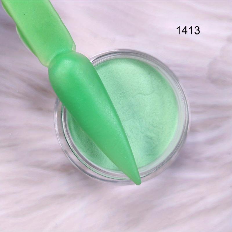20g Green Acrylic Powder Nail Dipping Powder French Nail Art For Women