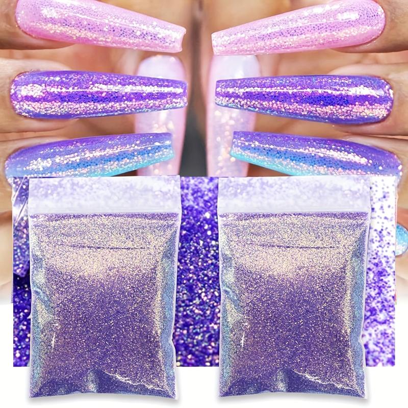 22 Colors Nail Glitter Powder Shining Sugar Effect Glitter Dust Sand Powder