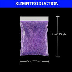 22 Colors Nail Glitter Powder Shining Sugar Effect Glitter Dust Sand Powder