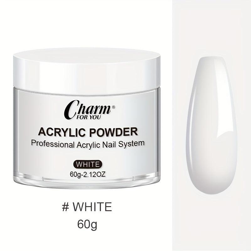 60g Acrylic Nail Powder for 3D Nail Manicure Extension - Clear Pink