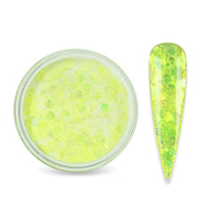 15g Glitter Acrylic Powder with Sequins for Nail Art - Sparkling Decoration