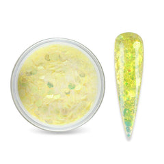 15g Glitter Acrylic Powder with Sequins for Nail Art - Sparkling Decoration