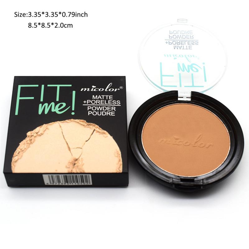 Monochrome Matte Dark Skin Pressed Powder Set