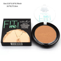 Monochrome Matte Dark Skin Pressed Powder Set