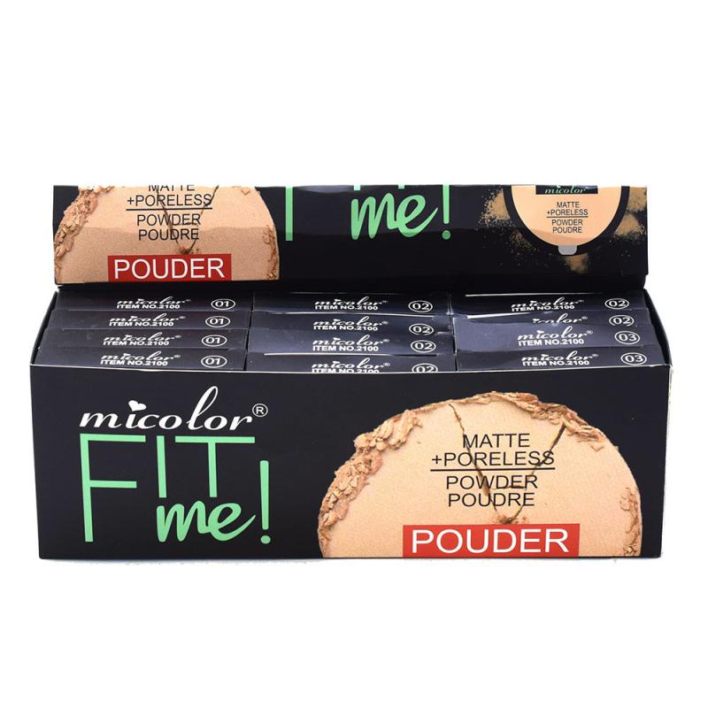 Monochrome Matte Dark Skin Pressed Powder Set