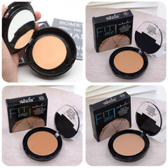 Monochrome Matte Dark Skin Pressed Powder Set