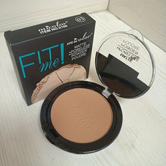 Monochrome Matte Dark Skin Pressed Powder Set