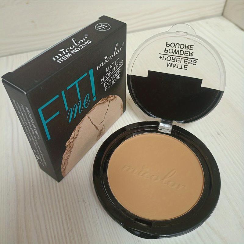Monochrome Matte Dark Skin Pressed Powder Set