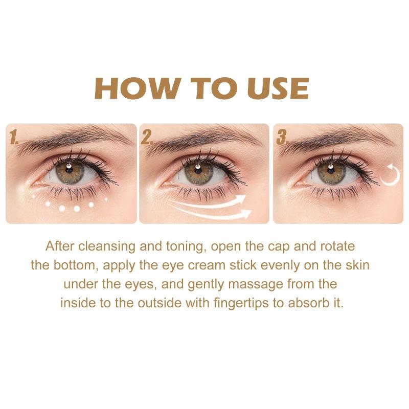 Retinol Eye Cream Bar for Dark Circles & Bags
