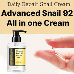 150ml Snail Mucin Moisturizer Cream & Repair Cream Bundle