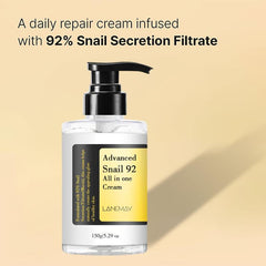 150ml Snail Mucin Moisturizer Cream & Repair Cream Bundle