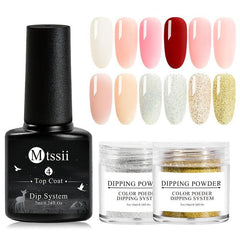 Dipping Powder System Kit for Women - Professional DIY Manicure Set
