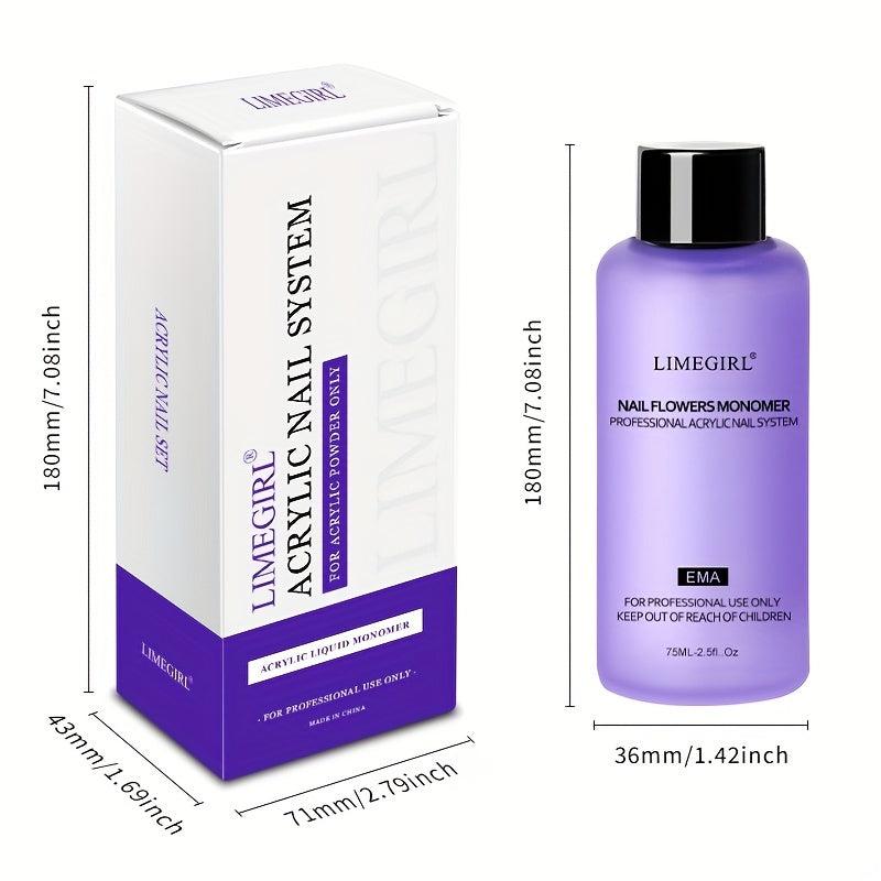 Acrylic Nail Kit with Liquid Monomer Set