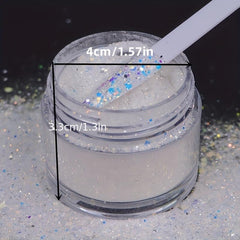19 Colors Glitter Powder Sequins for Nail Art and Acrylic Nails