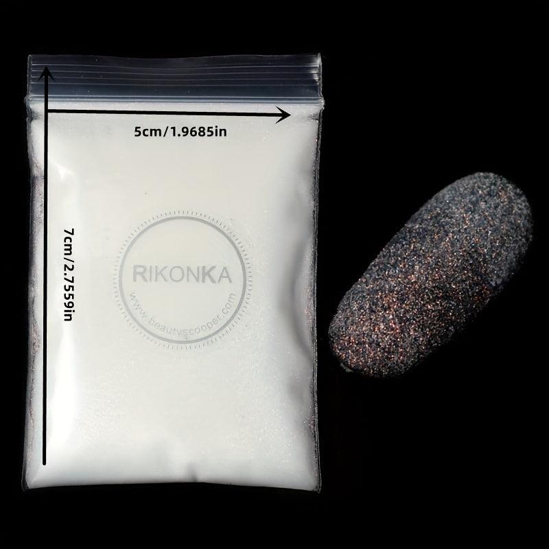 10g Fine Glitter Sugar Nail Powder and Flock Pigment for Nail Art
