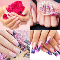 Acrylic Nail Kit with Powder, Liquid Monomer, Brush, Primer, Dehydrator