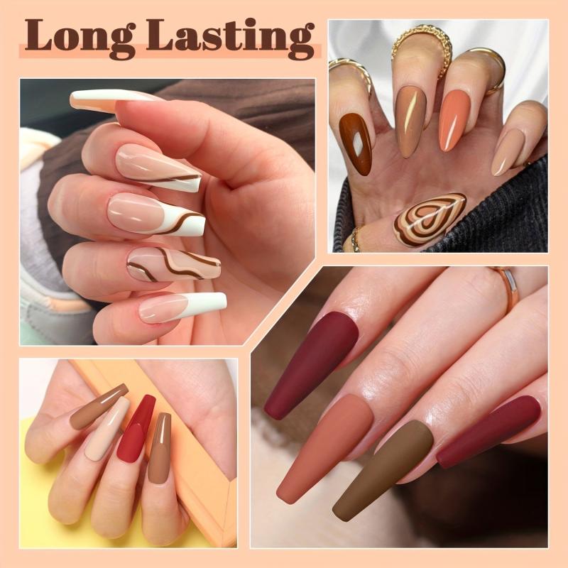 20 Pcs Dip Powder Nail Kit Starter 16 Colors Dipping Powder Liquid Set