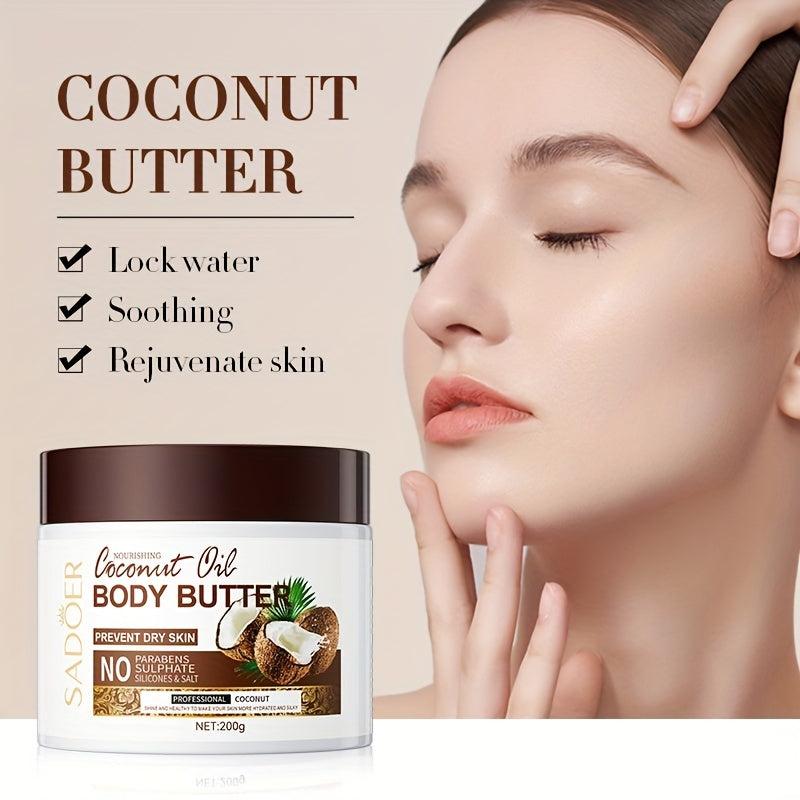 Coconut Butter Body Lotion Moisturizing Perfumed Body Milk Nourishing