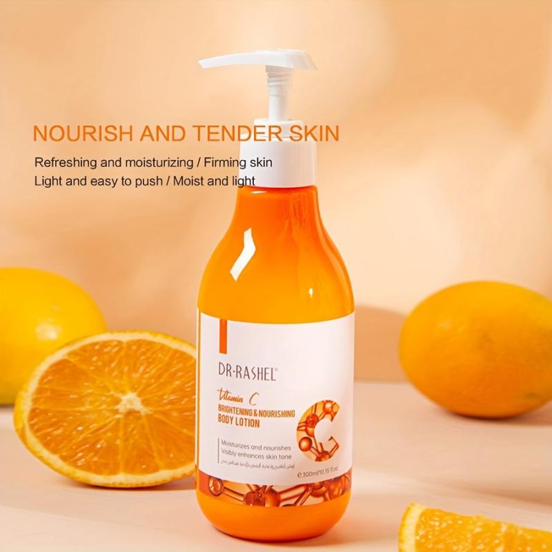 Vitamin C Body Lotion Whitening Brighten Moist Smooth Firming Anti Wrinkle