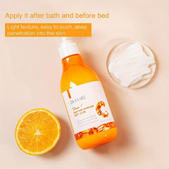 Vitamin C Body Lotion Whitening Brighten Moist Smooth Firming Anti Wrinkle